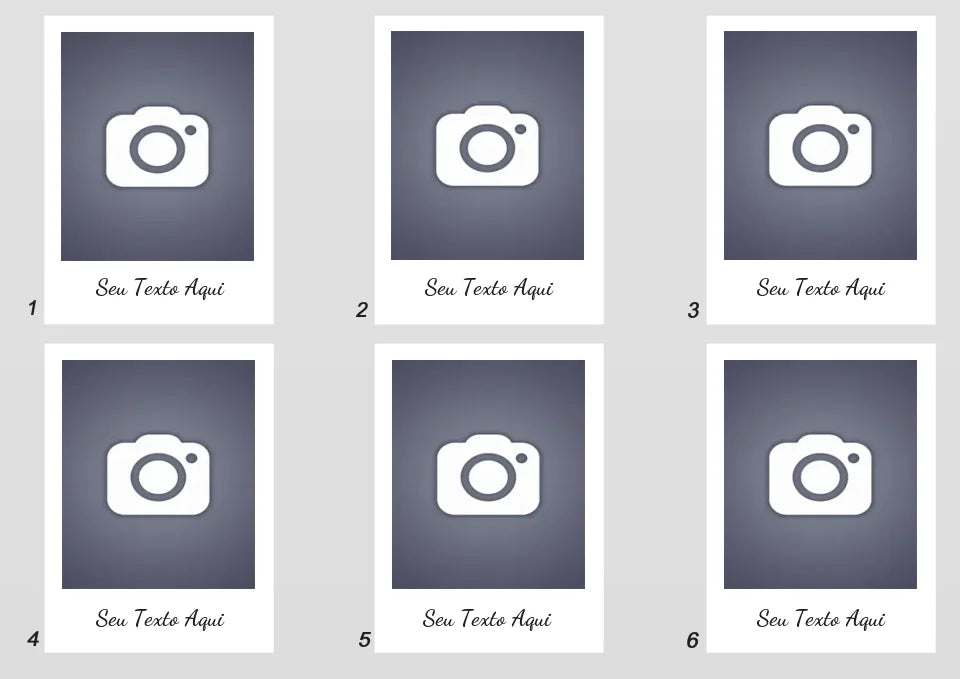 Cesta Simples (Polaroid) + Quadro