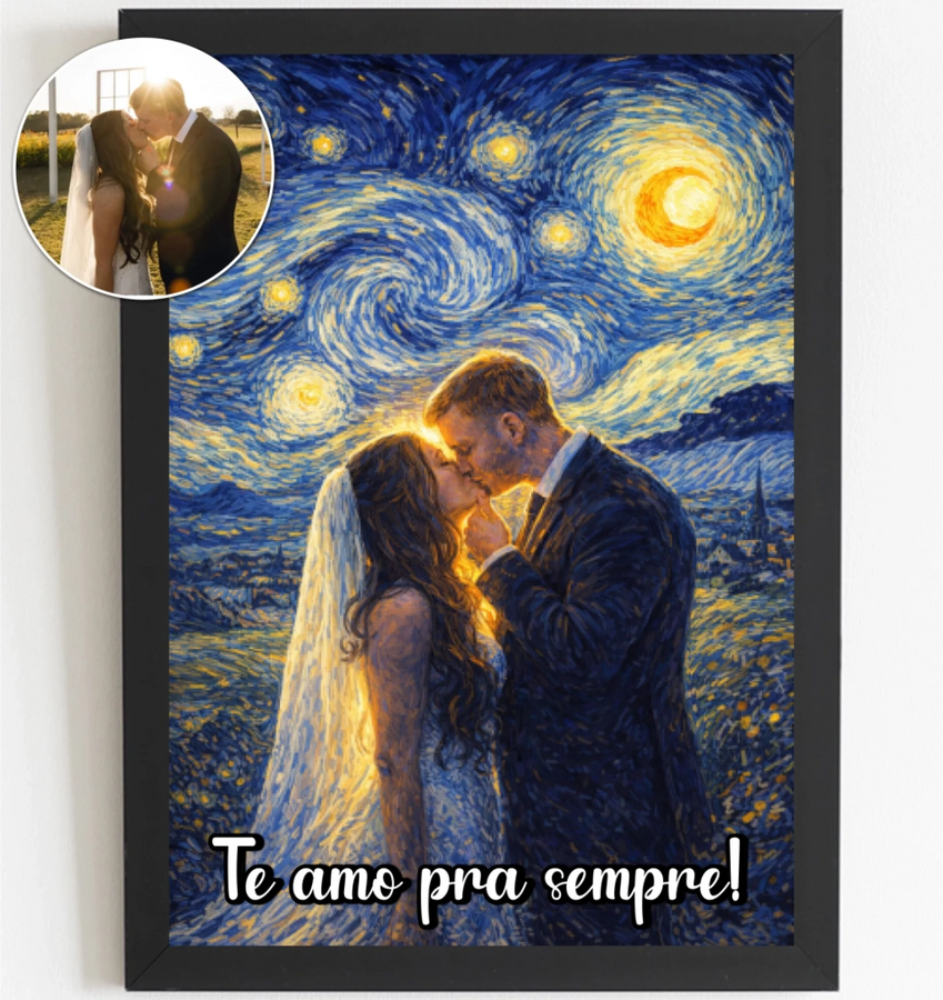 Quadro Vangogh - I.A