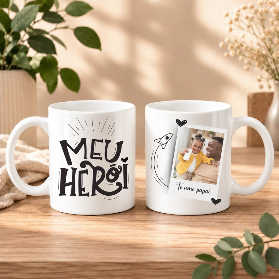 Caneca  (Meu Herói)