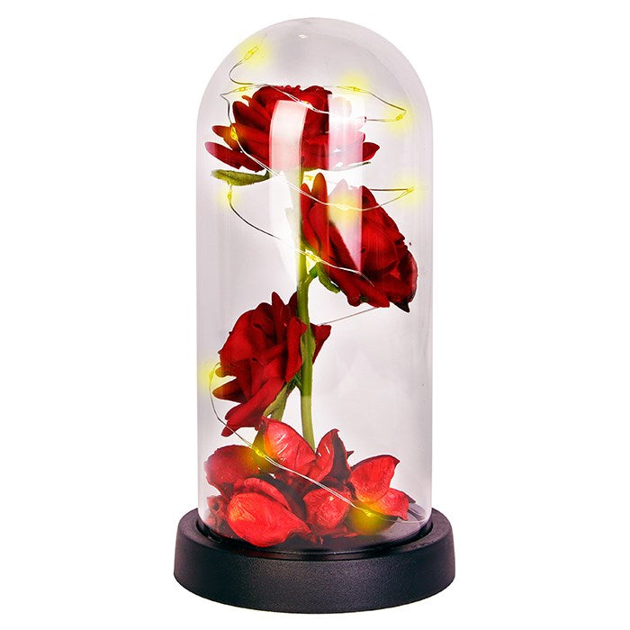 Rosa Eterna com Led