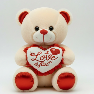 Urso de Pelúcia 20cm (I Love you)
